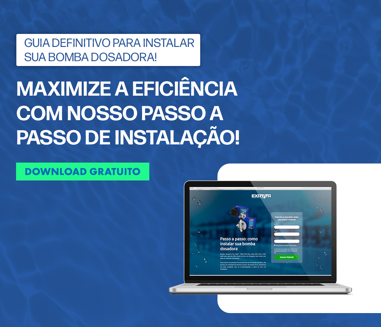 Saiba como instalar sua Bomba Dosadora